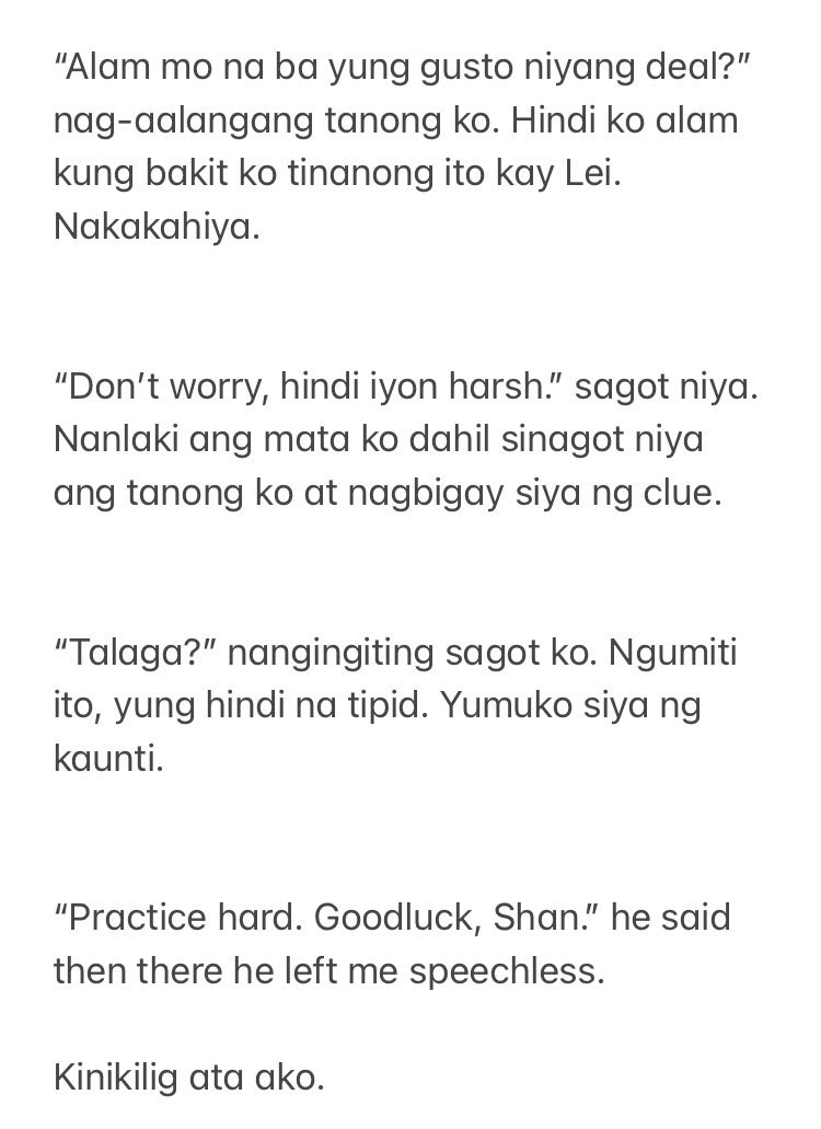 72. kinikilig ata ako.