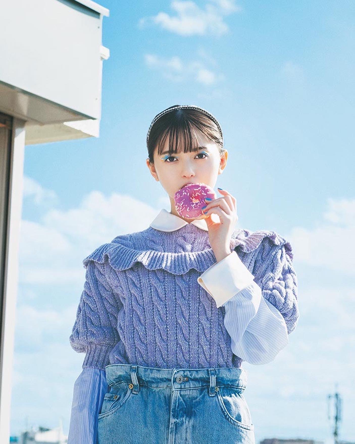 齋藤飛鳥ちゃん 着用 kolor ブルゾン 希少 齋藤飛鳥ちゃん 着用 kolor ブルゾン 希少