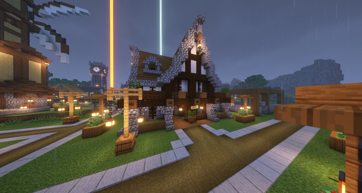 ImPenguinC's tweet image. Tavern / Inns Built by @NatalieB004  #BuildIdeas #Synthria @Orionv7