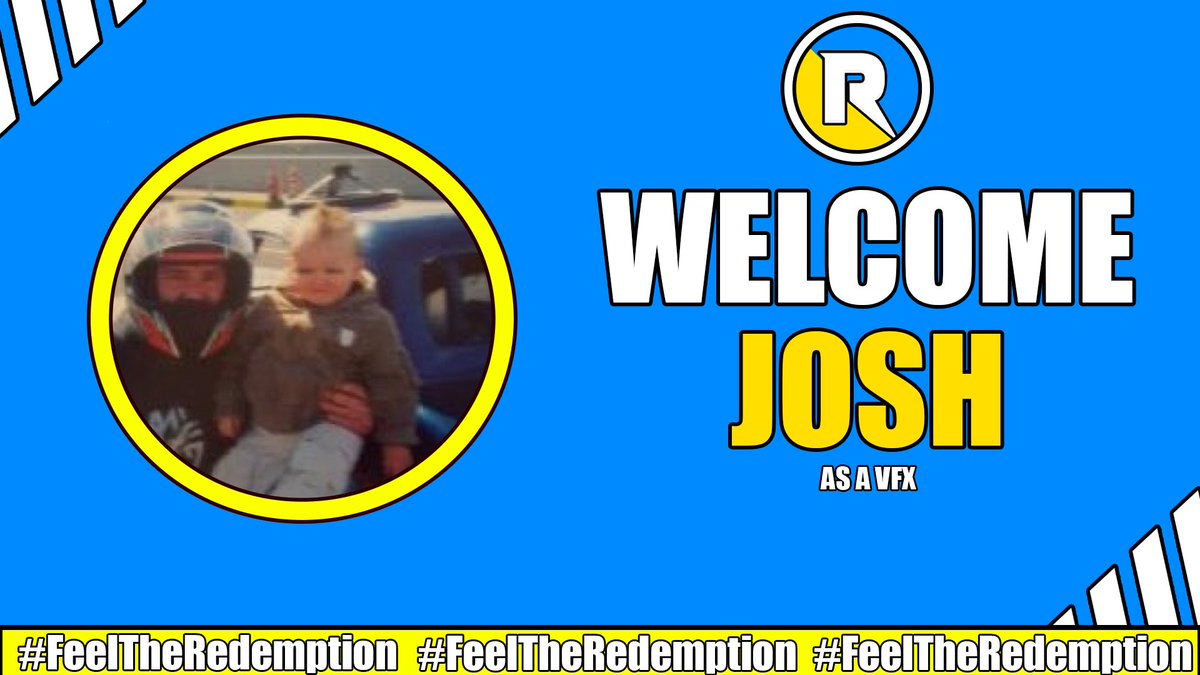RedemptionESC's tweet photo. Please Welcome @editorj0sh to Redemption as a VFX #FeelTheRedemption https://t.co/85cgu3bNNc