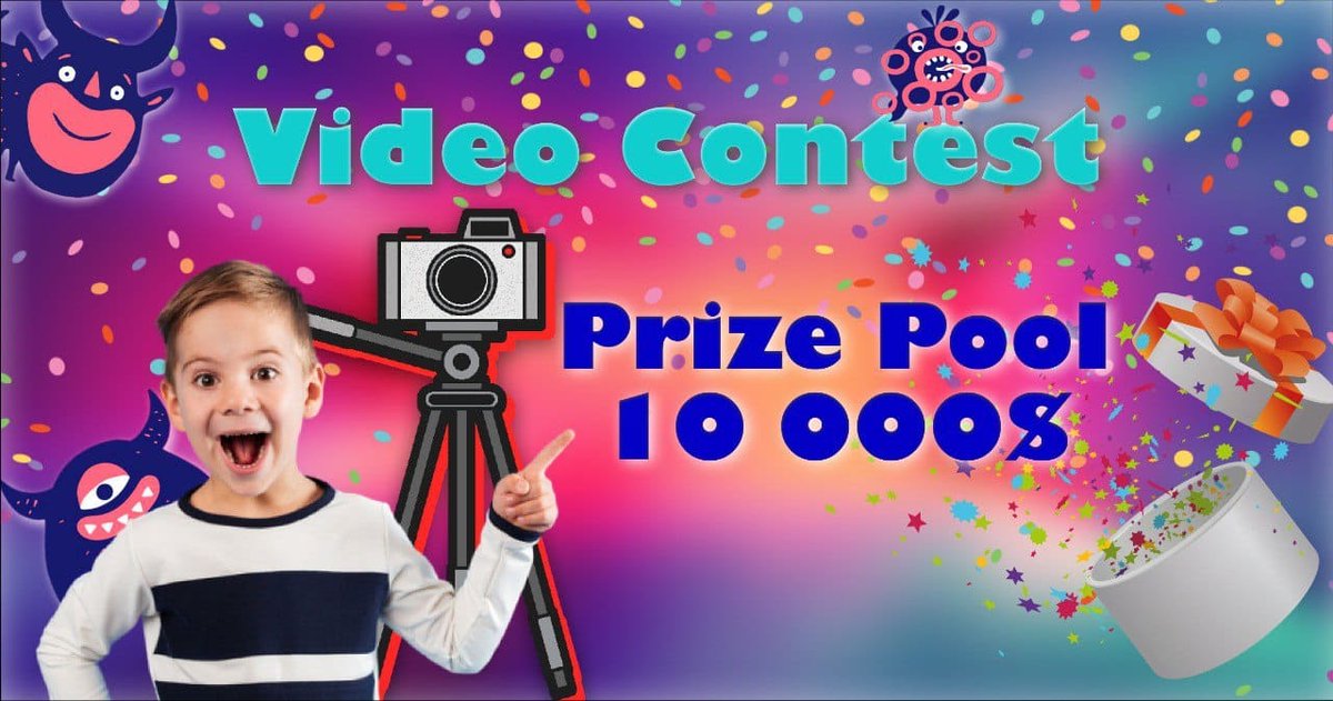 🎉Don't forget about our competition for the best video about the project 🎉
Prize Pool $10,000 💰
Maybe you will be the winner? 🤔
To participate, fill out this form docs.google.com/forms/d/e/1FAI…

#giveaway #ContestAlert #NFTGiveaway