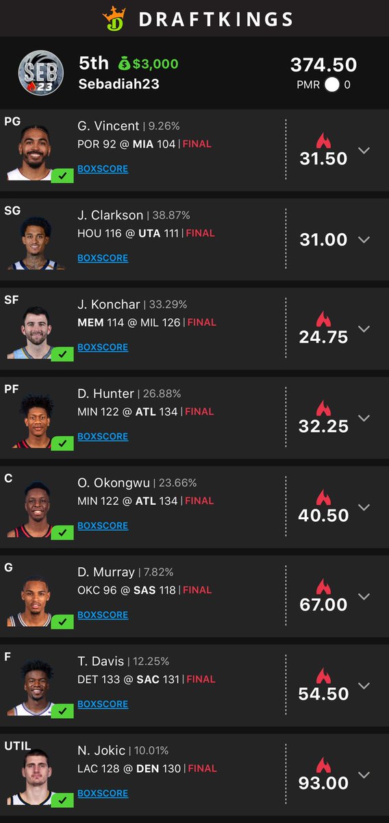 Sebadiah23's tweet photo. Late night Jokic 🔥 https://t.co/je6yQZMqko