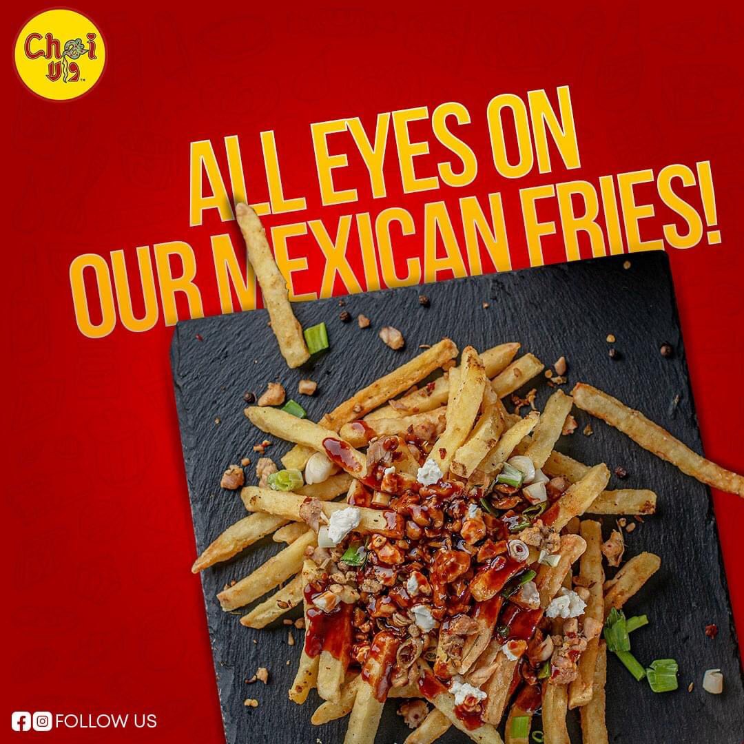 chaiwalapk's tweet photo. Topped with delicious goodness, our Mexican Fries is always an attention-grabber and rightfully so!

Quit drooling and head over 🚗  to Chai Wala ☕️ today or order online!

#PeeyoMagarPyaarSe #Chaiwalapk #ChaiWala #fries #pizzafries🍟  #mexicanfries🍟  #ChaiLove☕️ #DHA #Karachi https://t.co/SUs5t8F6sk