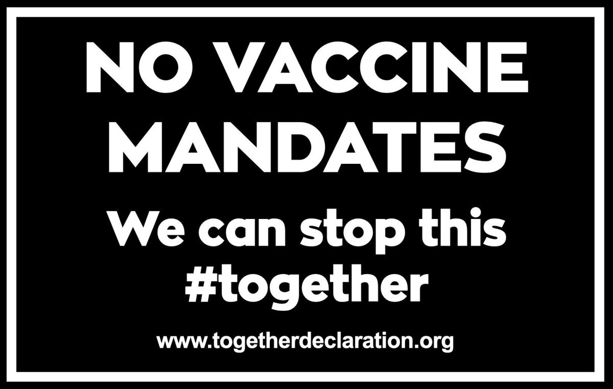 Today I have written to the Unions
<a href="/The_TUC/">Trades Union Congress</a> <a href="/theRCN/">The RCN</a> @MidwivesRCM@gmcuk <a href="/unisontheunion/">UNISON - UK's largest union</a> <a href="/unitetheunion/">Unite the union: join a union</a>.
I asked them to demand END of Vaccine Mandates &amp; to DEFEND staff threatened with job loss
Letter &amp; response to be published in 5 daysVisit bit.ly/3tzrIZW @togetherdec