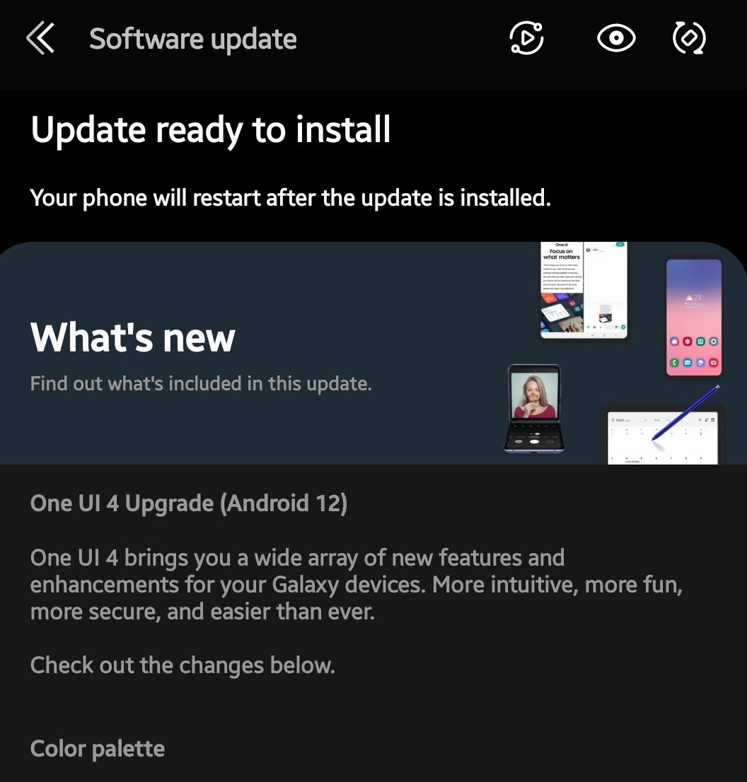 slawekagata's tweet image. W końcu i ja się doczekałem w Note 20 Ultra na #OneUI4 z #android12