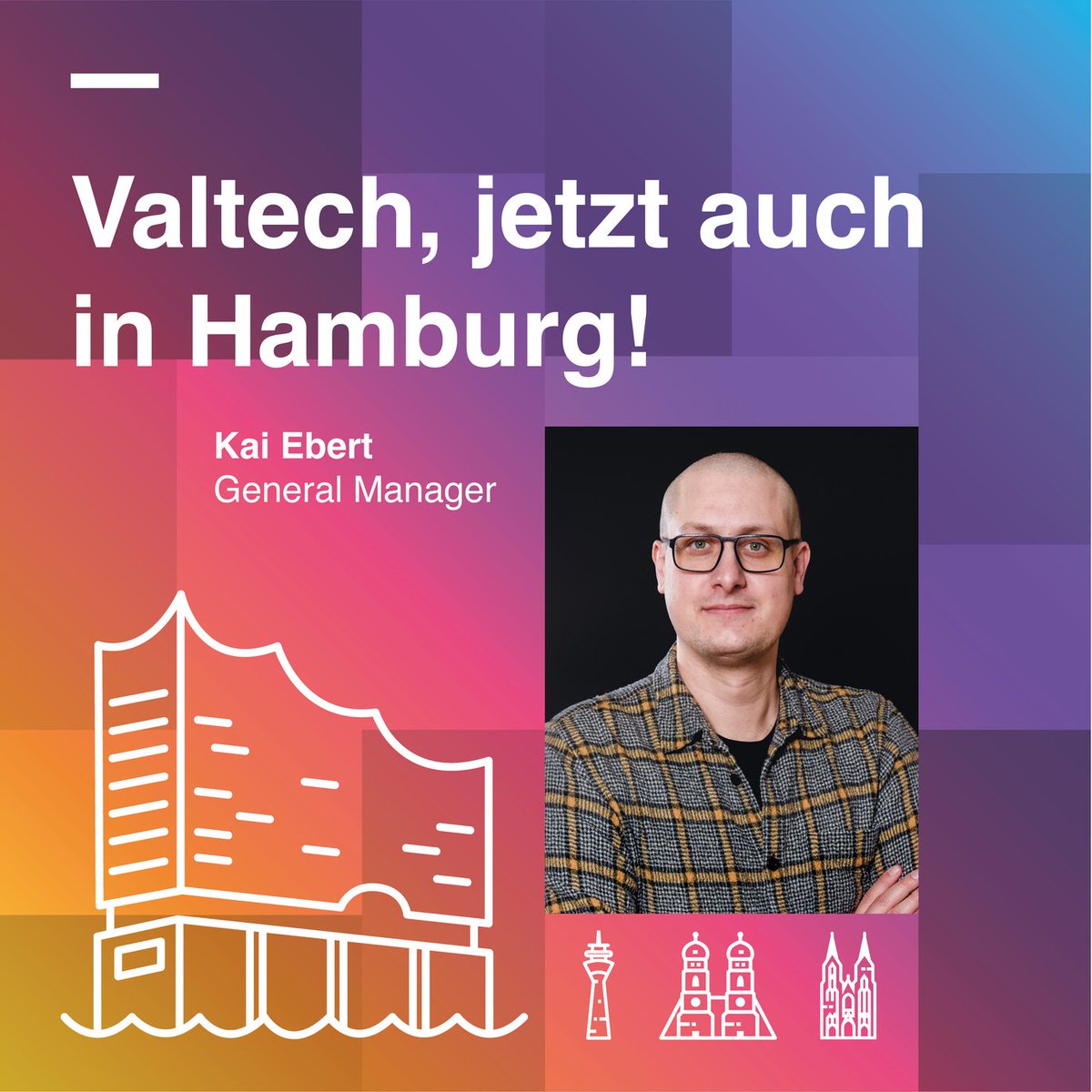 🚀 Unsere #Expansion geht weiter! Wir freuen uns sehr, Kai Ebert, welcher unseren neuen Standort in #Hamburg aufbauen wird, #willkommen zu heißen. 👇 Weitere Details über diesen spannenden und wichtigen Neuzugang in der PM. #digital #transformation valtech.com/de-de/news/new…