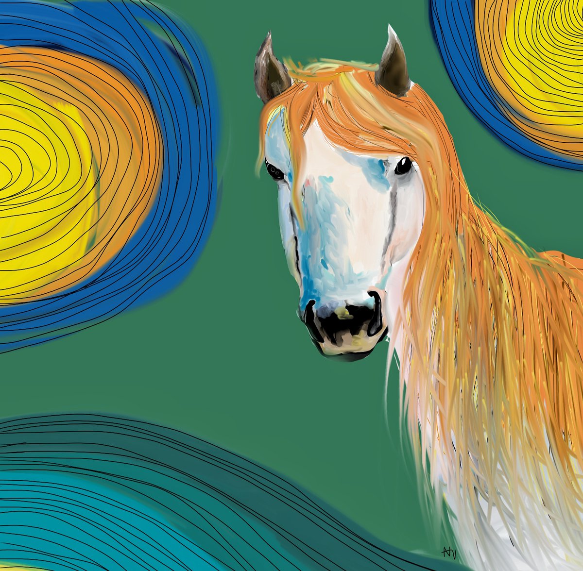 My favourite artwork so far, "The Starless Stallion"
Listed on <a href="/WazirXNFT/">WazirX NFT Marketplace</a> 
 
Check out this NFT by <a href="/nvdrawsstuff/">Nv</a> @wazirxnft nft.wazirx.org/nvdrawsstuff/2… 

#WazirXNFT #NFT #NFTs #NFTCommunity