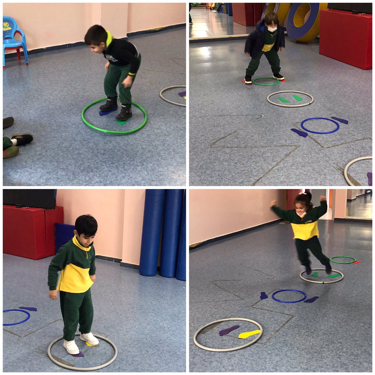 Pour se réchauffer , il n’ y a pas de secret:exercer le sport afin d’éviter le froid.Les apprenants de la G.S ont traversé un trajet selon les codes posés au sol dans la salle de psychomotricité.<a href="/Hhhsinfo/">Houssam Hariri HS</a> <a href="/sizasleem/">siza sleem</a> <a href="/tbaassiri/">Tharwat Baassiri</a> <a href="/TawilNoor/">Noor Taweel</a> <a href="/DaraziFarah/">Farah Darazi</a>