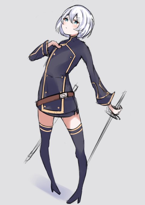 軍服のtwitterイラスト検索結果