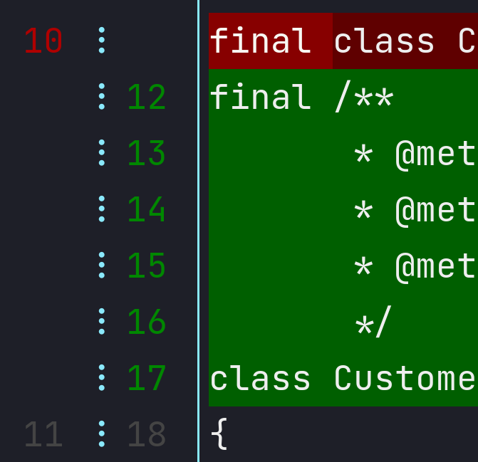 Go home code style fixer, you're drunk