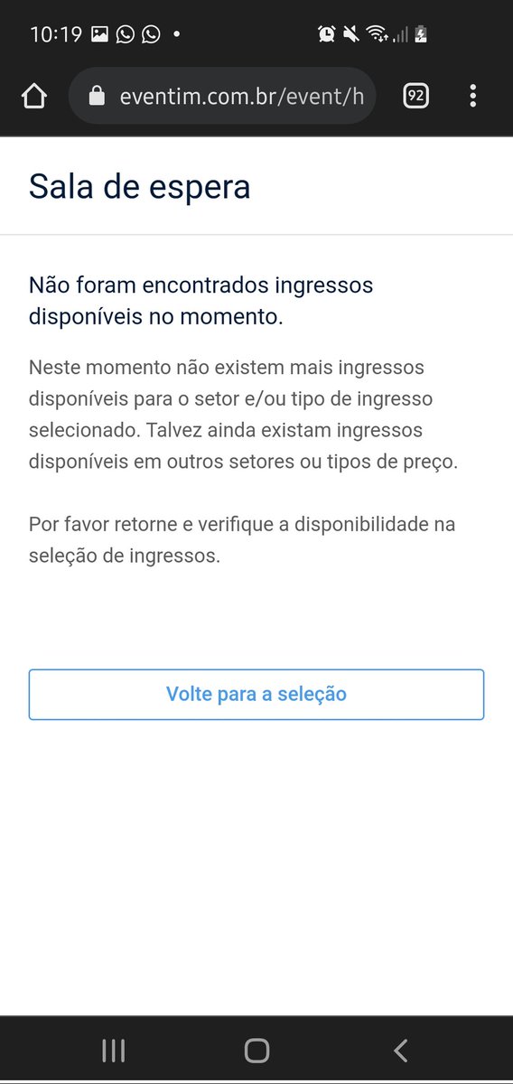 zaynflwerz's tweet photo. o site: temos ingressos.

eu: ok, quero esse.

site: não, esse não.

#LoveOnTour2022
#eventim https://t.co/Sdb2m4KWVd