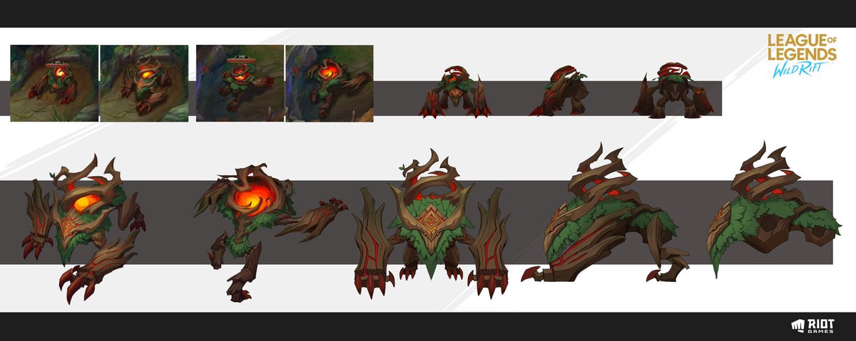 Bunch of other WR jungle monster concepts too but not nearly as important 