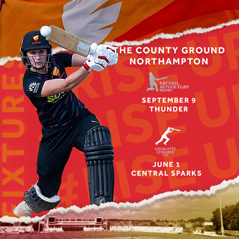 EssexWomen's tweet photo. 🚨| SUNRISERS HOME VENUES
We can't wait to return to @EssexCricket &amp; @NorthantsCCC next season to play our home matches! 🙌

Which game will we see you at? #RiseUp🌅🧡 https://t.co/vnnXj9Xzoz