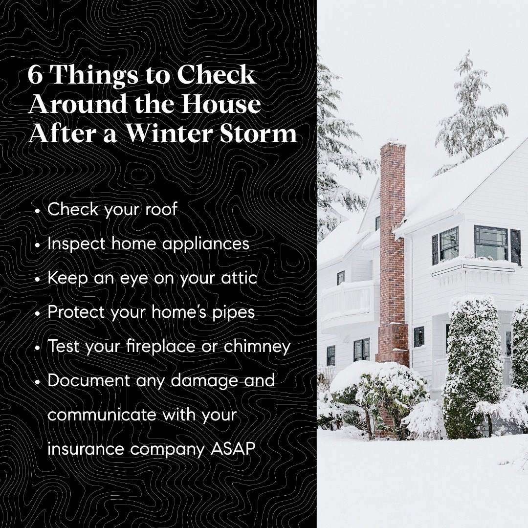 NancyJgrossman's tweet image. Here are some things you should check after a winter storm to make sure your family, friends, and house are safe.
#TheCompassDifference 
#MainLineFineHomes
#AgentsofCompass 
#CompassEverywhere
#CompassGreaterPhilly