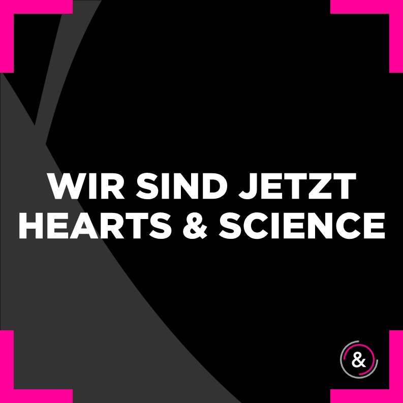 Was wir bereits in 2021 sehr erfolgreich gelebt haben – und mit zahlreichen Etatgewinnen untermauert haben – wird nun mit der offiziellen Fusion von Hearts &amp; Science mit Resolution Media besiegelt. 
 
#brandconnectedperfromance #heartsandscience #fullfunnel