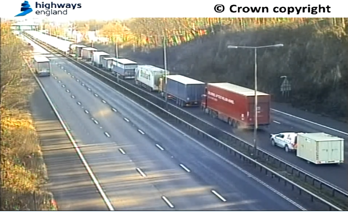 Traffic caught within the closure of the #M6 northbound between J15 (#StokeOnTrent) and J16 in #Staffordshire continues to be turned around from the rear of the queue. 

This process will take some time, and we appreciate your patience whilst this takes place.