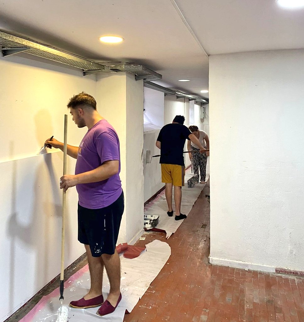 CEAFranjaMorada's tweet photo. Que lindo está quedando el CEAF 😍

Va adelanto de las tareas de reacondicionamiento que estamos haciendo juntos.

Seguimos la próxima semana 💪🏼 https://t.co/kYLPIcfCOp
