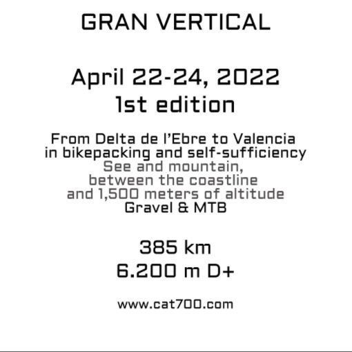 cat7cents's tweet photo. La Gran Vertical, la nova proposta nascuda de la CAT700, obre canal a Instagram @gran_vertical i Facebook @granverticalbrevet. Us esperem a tots! 

🧵👇 https://t.co/0S1NWXF1qS