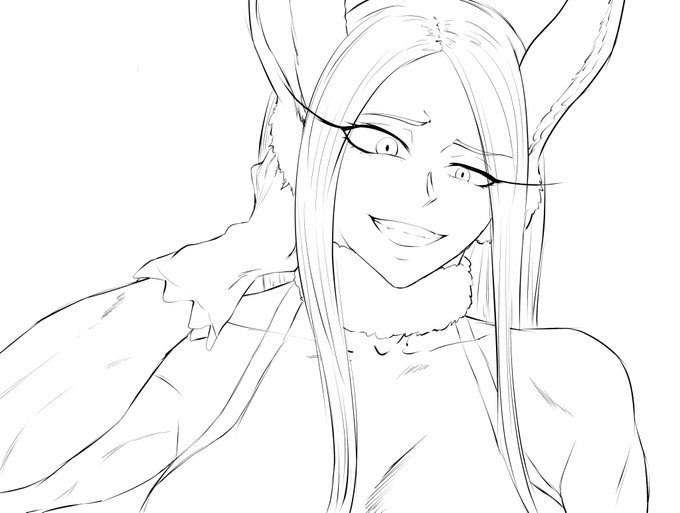 良い顔のミルコが描けて嬉しい😤 