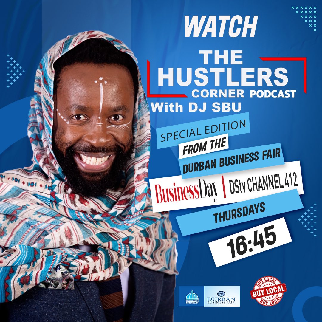 Another week, another hustle!

<a href="/djsbu/">djsbu</a> 
<a href="/eThekwiniM/">eThekwini Municipality</a> 
#BuyLocal
#BeInspired 
#DurbanHasMore