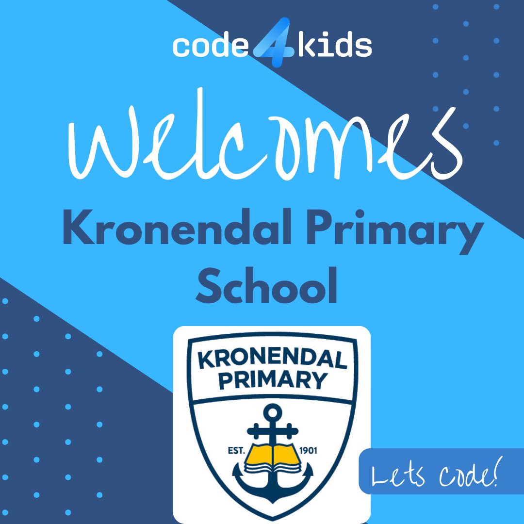 Welcome to <a href="/KronendalP/">Kronendal Primary</a> who join <a href="/getcode4kids/">getcode4kids</a> this year! Can’t wait to get coding!