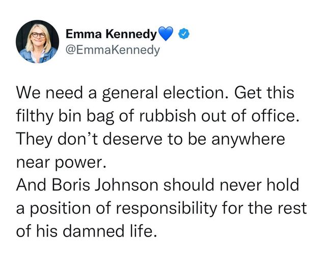 christopher42's tweet photo. SUMS THINGS UP QUITE CORRECTLY EMMA !!
THE SOONER THE PUBLIC KICK THIS CORRUPT SHOWER OUT THE SAFER THE COUNTRY WILL BE ?
THE RESULTS OF THEIR DISASTROUS BREXIT SHAMBLES HAVE NOT REALLY HIT US YET EITHER !!! https://t.co/cdF5NiOqDW