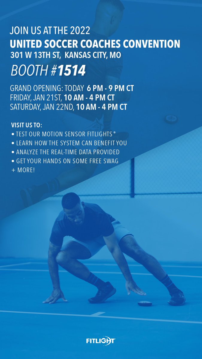 Fitlight's tweet image. Are you in Kansas City, Missouri? Join us at the show today! 

#UnitedCV22 #FITLIGHT
