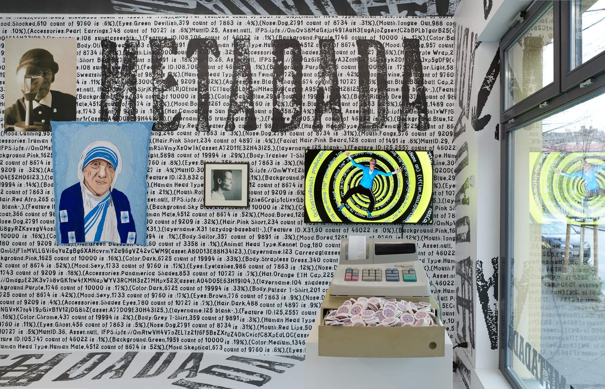 nageldraxler's tweet photo. #METADADA by @kennyschac in our Berlin Crypto Kiosk and in the space metaverse https://t.co/Mp6lRUr2J7 https://t.co/TRFydlkUjg
