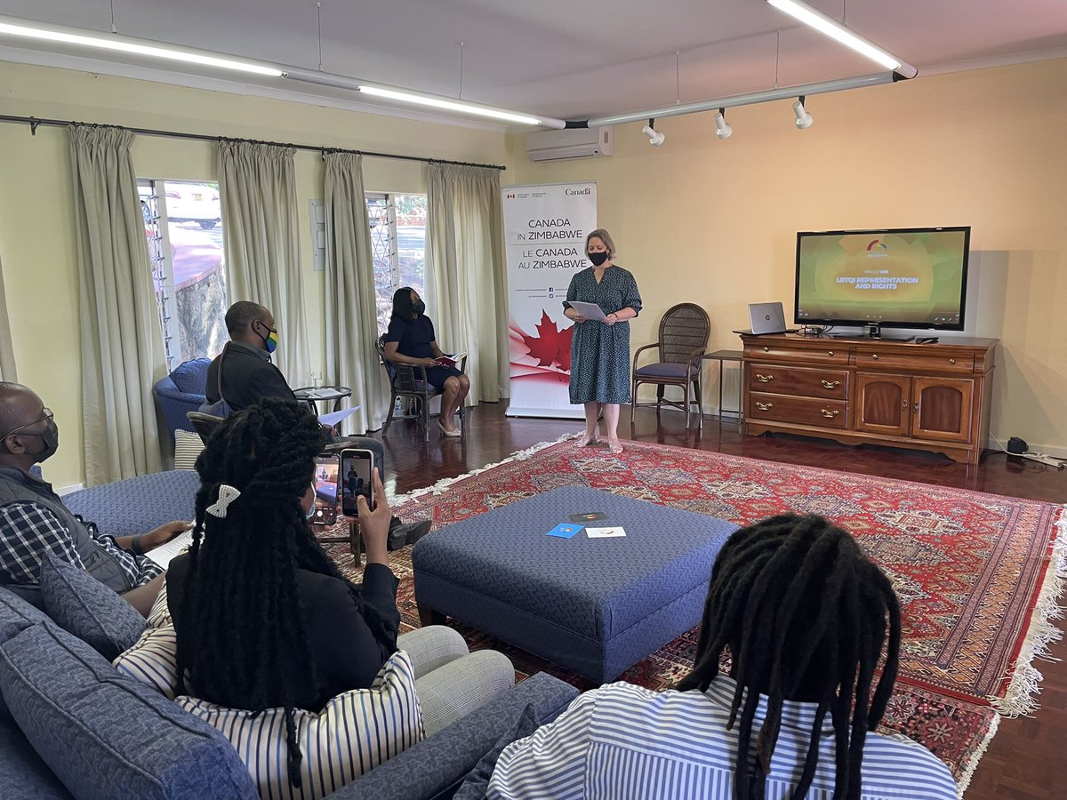 🇨🇦 advocates strongly in support of the rights of #LGBTQI persons. Happening now pre-screening of -The Power of Inclusivity Webcast,a Show aimed to promote, advocate, educate and challenge policies and social norms for inclusion in democratic process within the #LBTQI community.