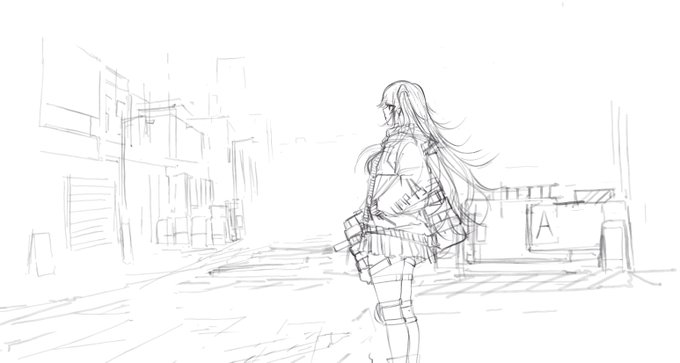 #少女前線 #Girlsfrontline #소녀전선 #ドルフロ 
UMP45 wip 