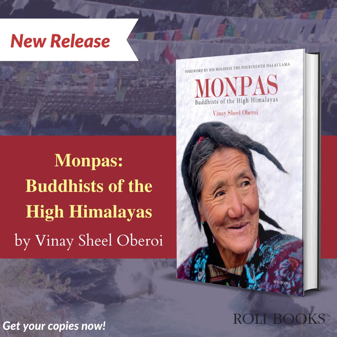 RoliBooks's tweet photo. 📢New Release Alert
Monpas: Buddhists of the High Himalayas by Vinay Sheel Oberoi

To get yourselves a copy, click here: https://t.co/Kv3V4kR2w8 #ReadingwithRoli #BookTwitter #ReadersCommunity #NewRelease #monpas #travel #photography https://t.co/CxBYhfG8vc