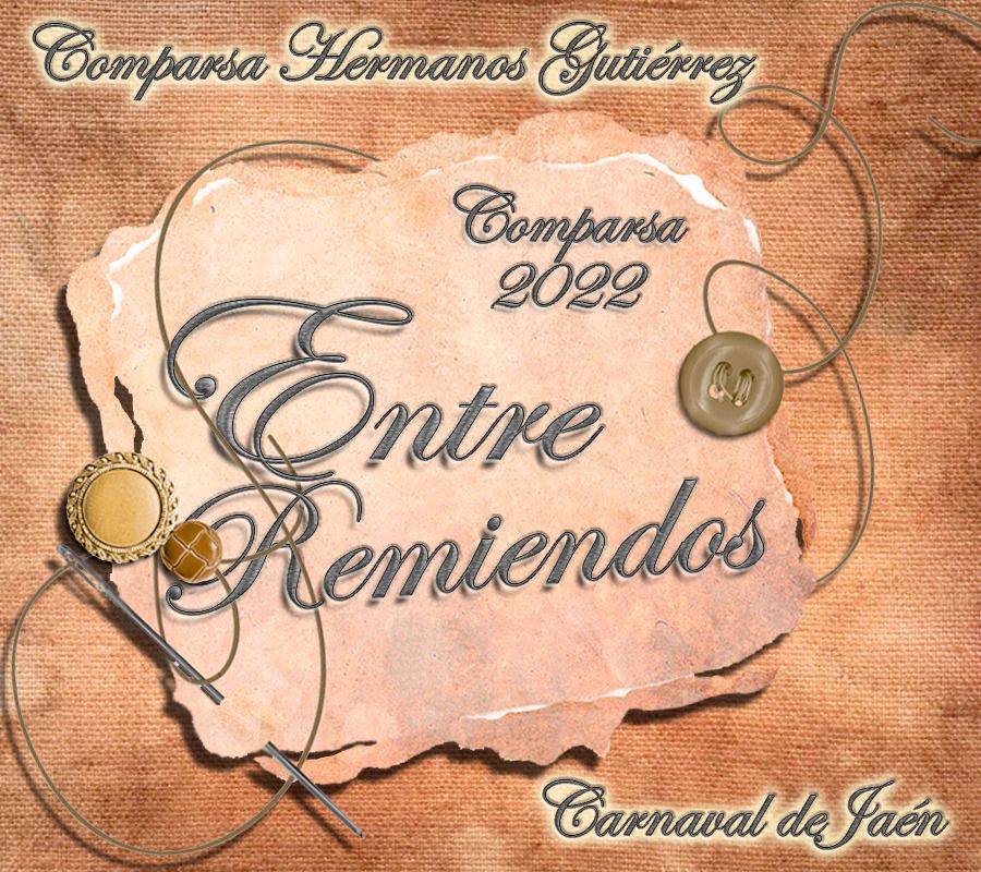 ComparsaHnosGtz's tweet photo. ¡Llegó el día! Para todos ustedes la Comparsa Hermanos Gutiérrez defenderá para el Carnaval de 2022 el nombre...
“Entre Remiendos”.

Un año duro y de muchos ensayos en los que lucharemos para que todo llegue a buen puerto el próximo Febrero.

#ComparsaHermanosGutierrez 🎭💜 https://t.co/8ZjQHdZqcP