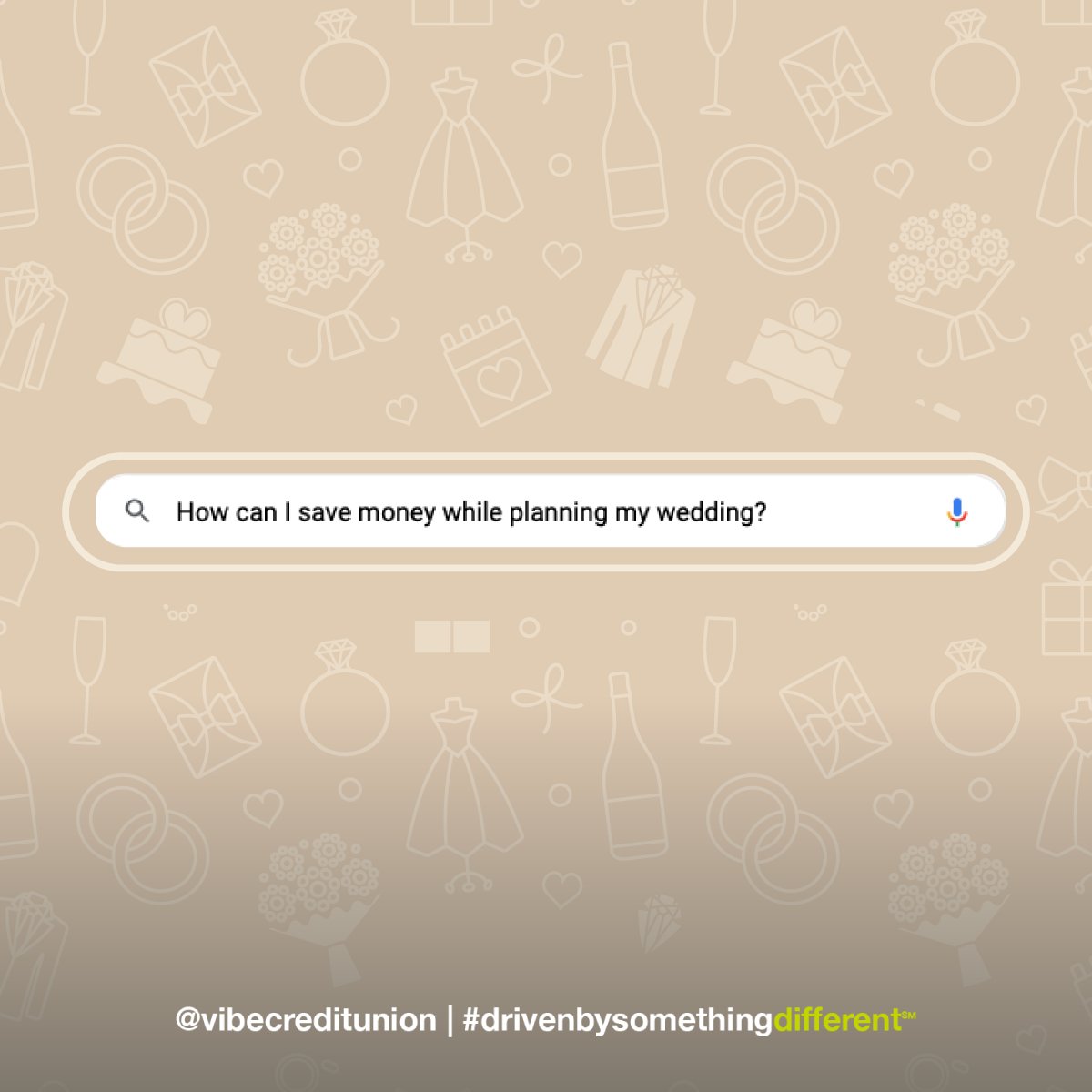 VibeCreditUnion's tweet photo. If you find yourself in #wedding planning mode, we're here to help you save some money! Head over to the Vibe Credit Blog to read how: https://t.co/Ye9KIIQYMS

Tag someone down below who's planning a wedding! ⬇️
#drivenbysomethingdifferent https://t.co/dhx8uKLD5D