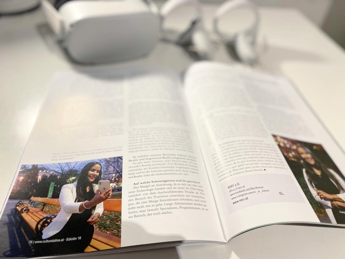 THURSDAY NEWS! 🗞

If you want to know more about some of our projects, the immersive solutions we offer to our clients,  how we work and much more, check out this interview.

Thanks to CulturaLatina &amp; Österreichische Kultur for featuring us in your 18th Anniversary Issue.