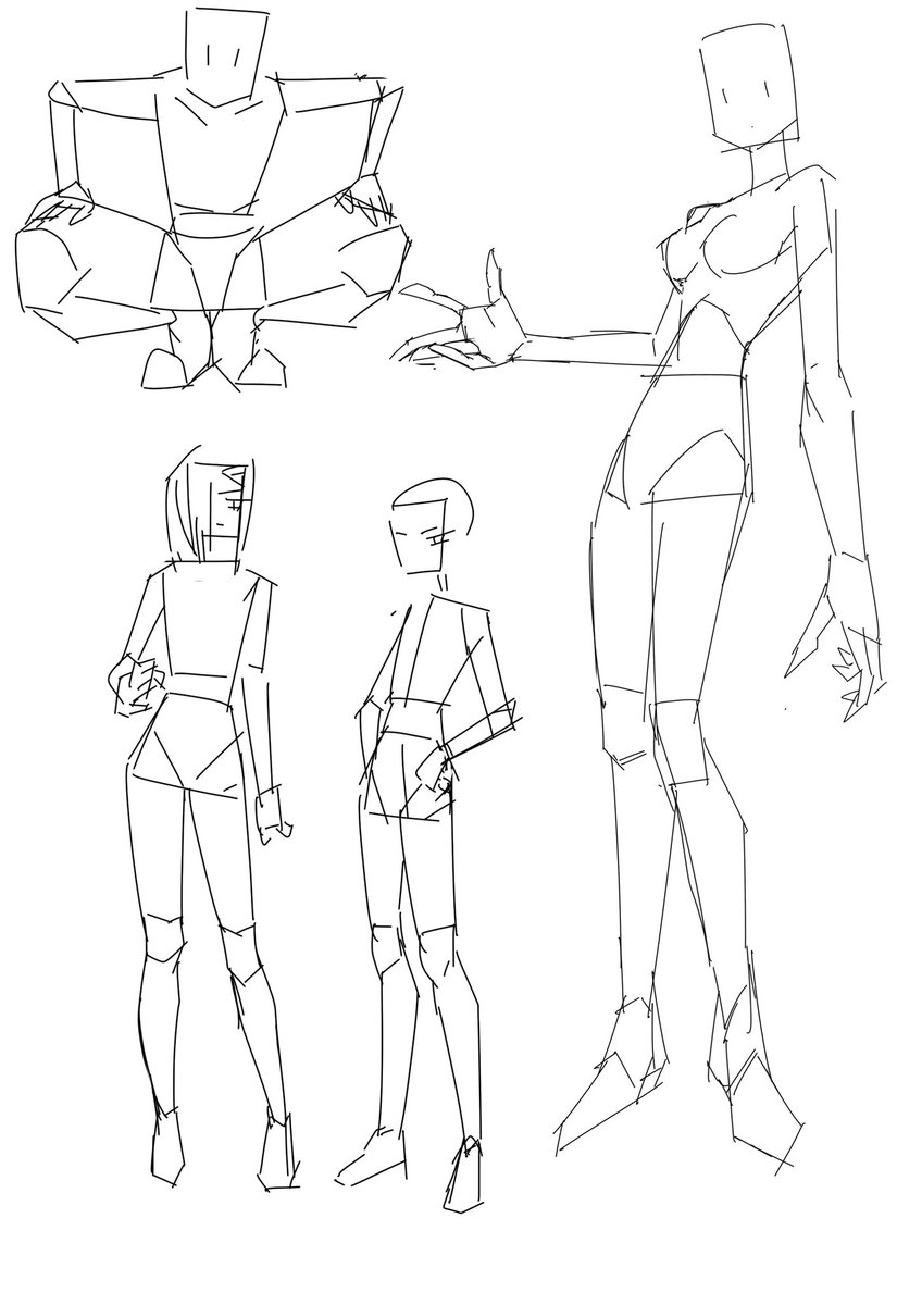 ポーズの練習ッッッッッッッッ!! 