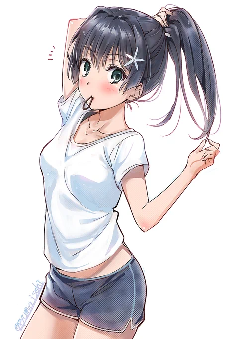 ポニテ佐天さん 