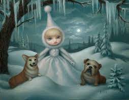 PieraBelfanti's tweet photo. #CartolinePoetiche a #casaLettori

Gennaio è un mese
freddo e scortese
porta una sciarpa
di neve e fango,
non suona l'arpa
non balla il tango
batte fra i denti
la pipa spenta,
grida lamenti
poi s'addormenta
R. #Piumini

Mark #Ryden https://t.co/oVC6lJlOOl