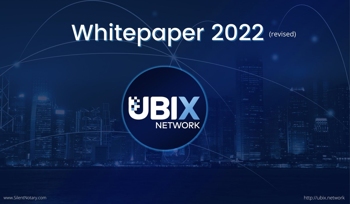 UBIX_Network's tweet photo. Community Members – we are pleased to present you with our new and improved whitepaper.  
  
This is a great source of information to learn more about what our team of technological pioneers at @UBIX_Network are creating.  
  
$UBX $UBSN 
 
https://t.co/VEmcZSjmPd https://t.co/vPDFLt5ECs