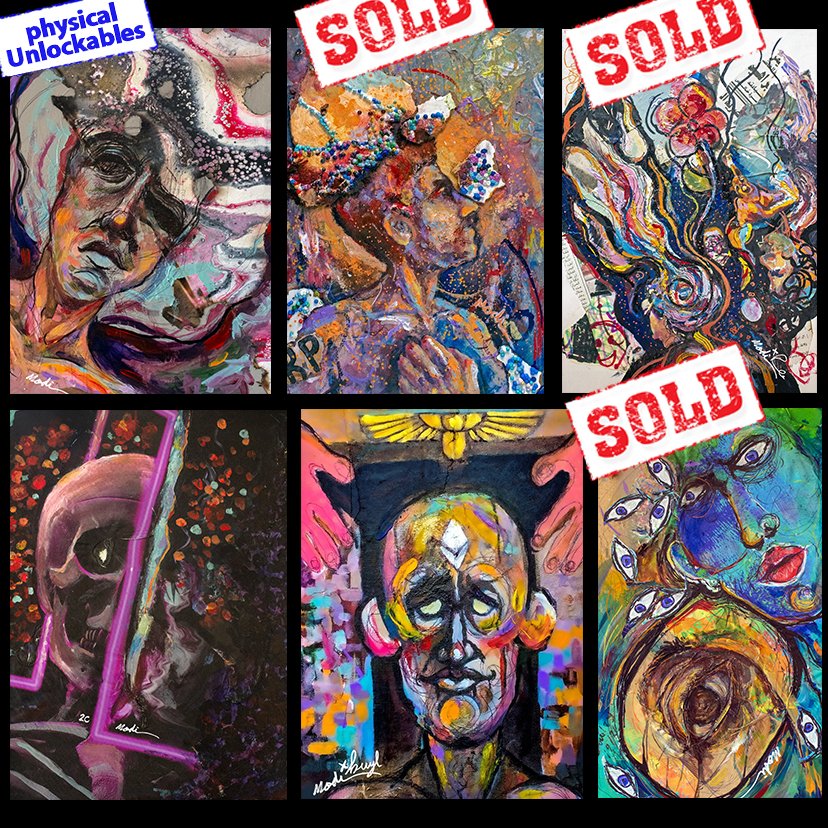 DecntralizedPrj's tweet photo. We want to thank our collectors who joined our Journey so far
Who Decided to support our Statement as 1/1 Artists that believed in #NFTs,Going all in
We DESTROYED art IRL to MAKE art that will live 4ever on blockchain as 1of a kind
@Paddy_Stash
@siaynoqrecords
@ADuocrypto
Join us https://t.co/q0YCZPRnpz