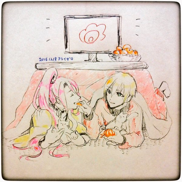 姥蜂ちゃんとこたつみかん

すごい前の再掲なんですけど描いてました #今日の姥蜂ちゃん 