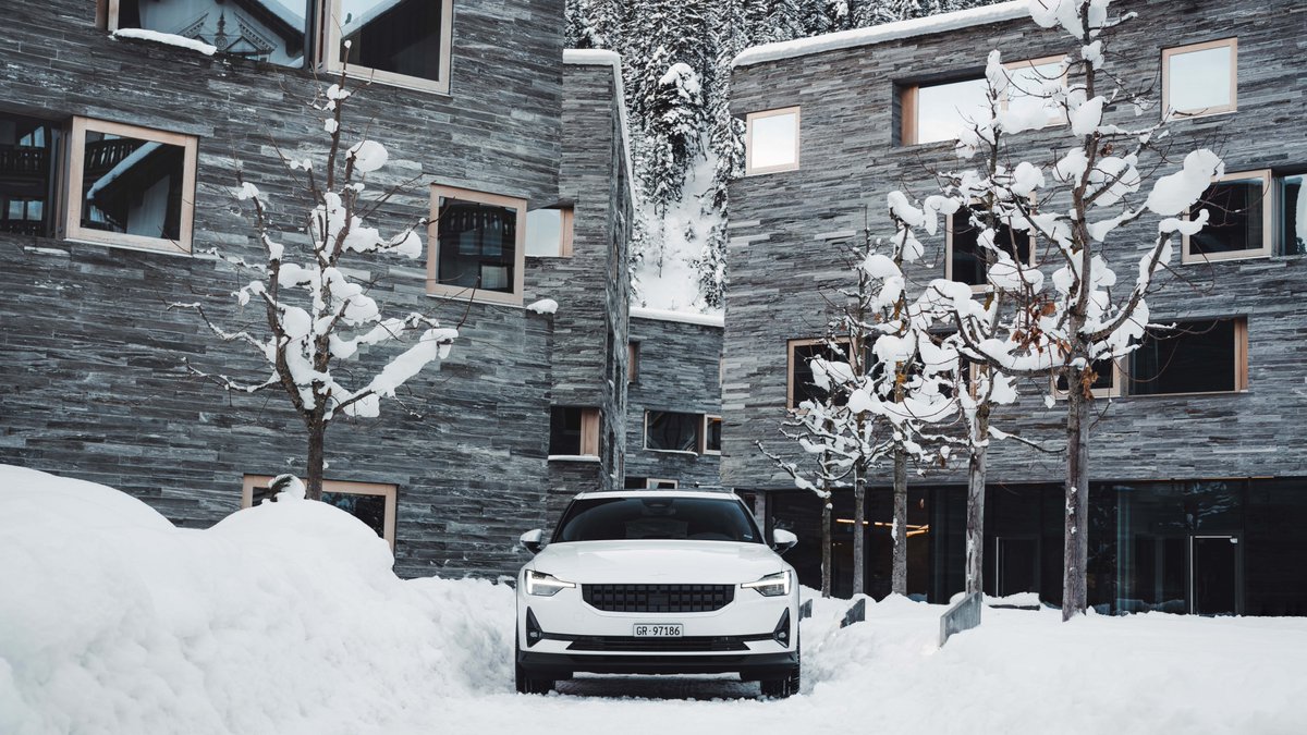 #Polestar2 will be used as an e-shuttle for visitors and food deliveries in Laax, Switzerland. Together with Weissen Arena Group, the city intends to become the world’s first self-sufficient alpine destination, running on 100% renewable energy by 2030.