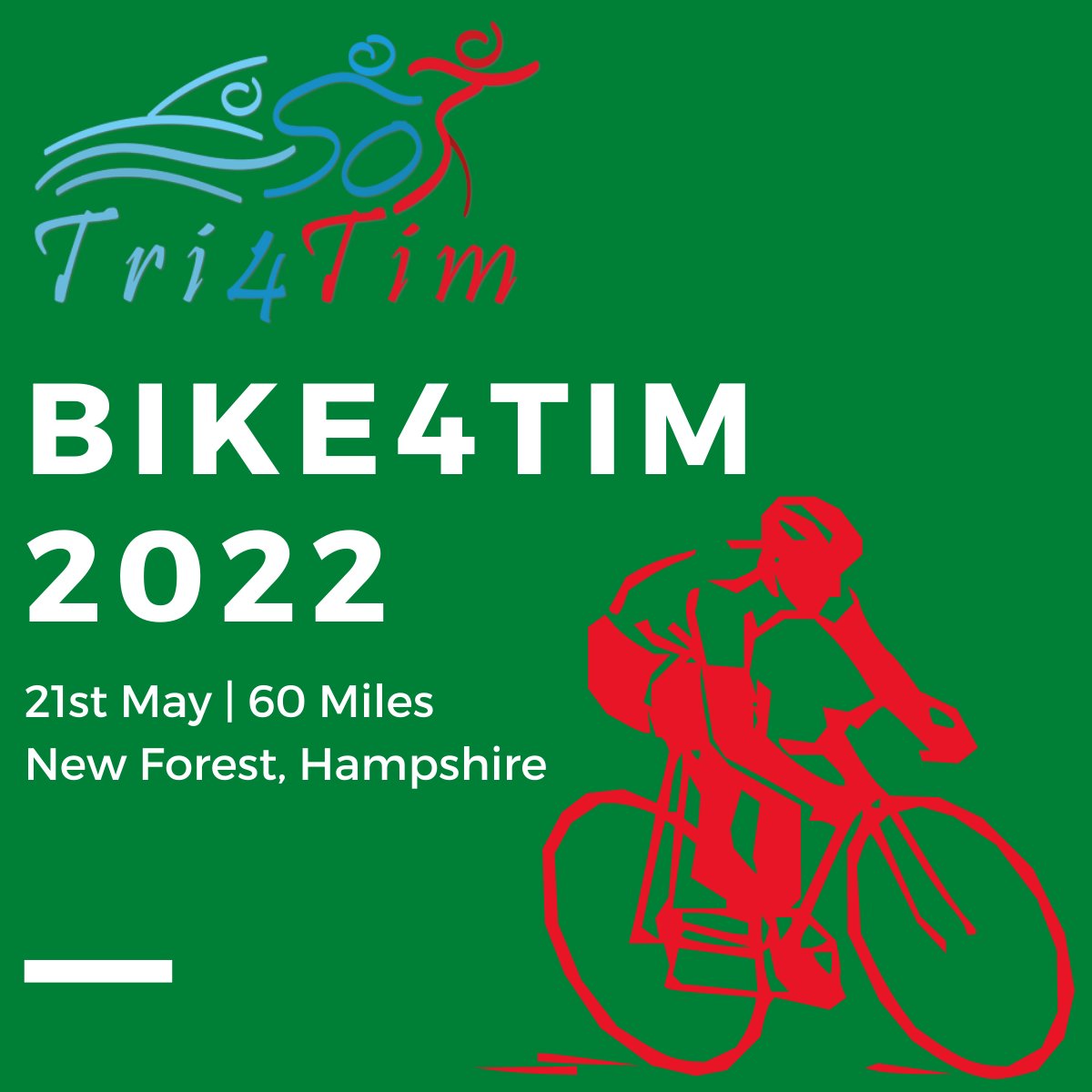 We are pleased to announce that due to its tremendous success last year that we are bringing back Bike4Tim this year.

You can find more details here: buff.ly/32g6ULG
