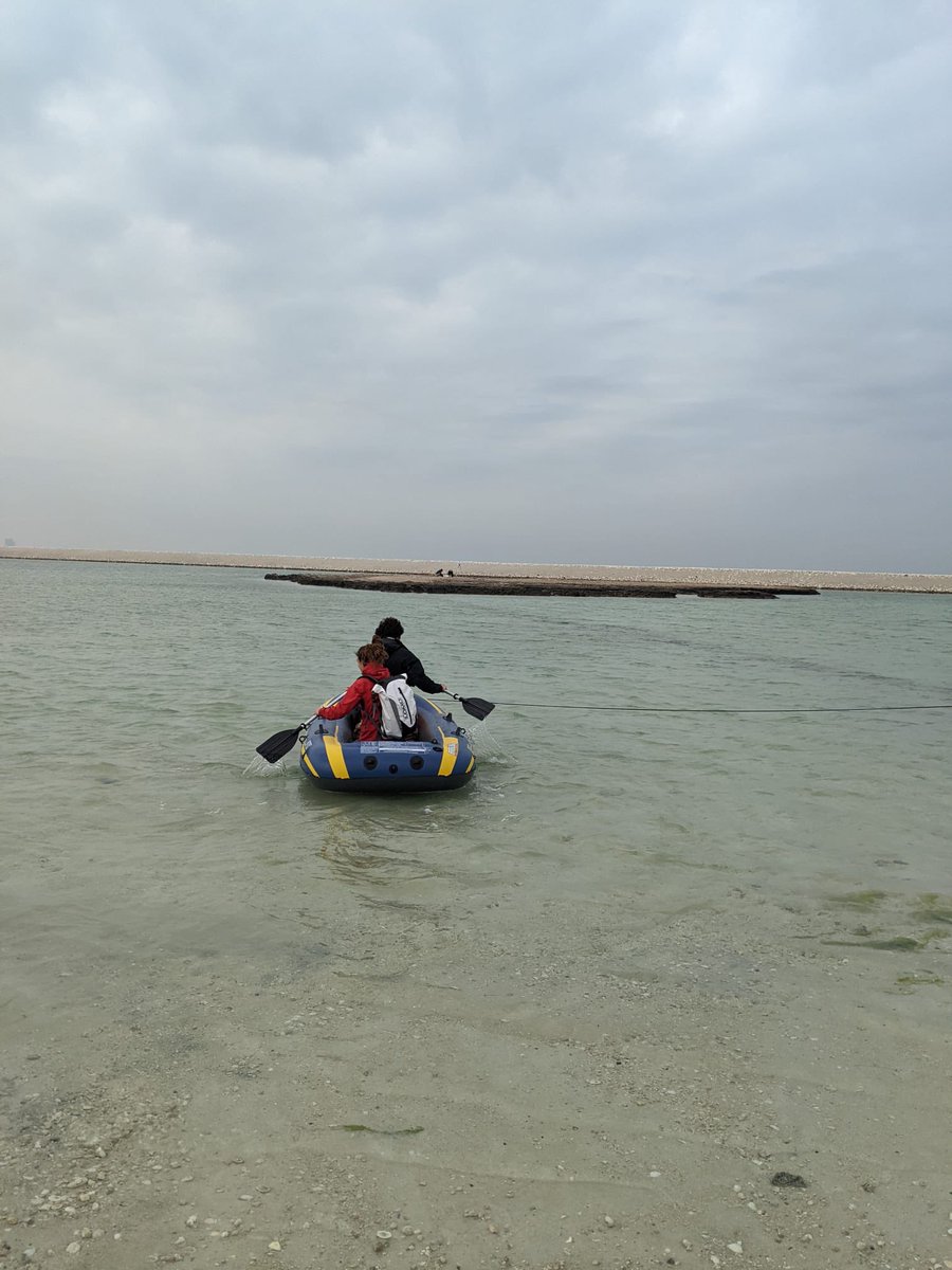 Though we haven’t been able to dive yet as part of an #underwater survey that we’re collaborating on with #Bahrain Authority for Culture and Antiquities, we’ve been busy today in the coastal and intertidal zone, recording&amp;excavating #maritime #heritage. <a href="/sotonarch/">Archaeology | Southampton</a> @UlsterUniGES