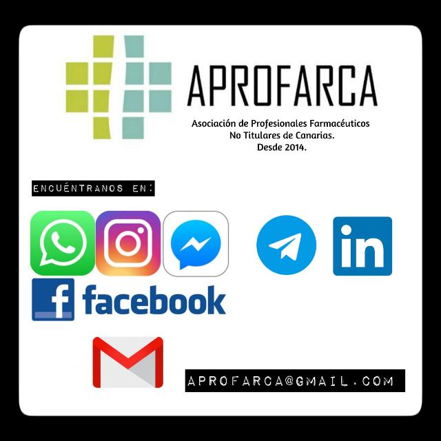 aprofarca's tweet photo. ¿Quieres ser parte de Aprofarca o necesitas contactar con nosotros?
#aprofarca
#profesionalesfarmacéuticos
#canarias https://t.co/noQoxgu1Gu