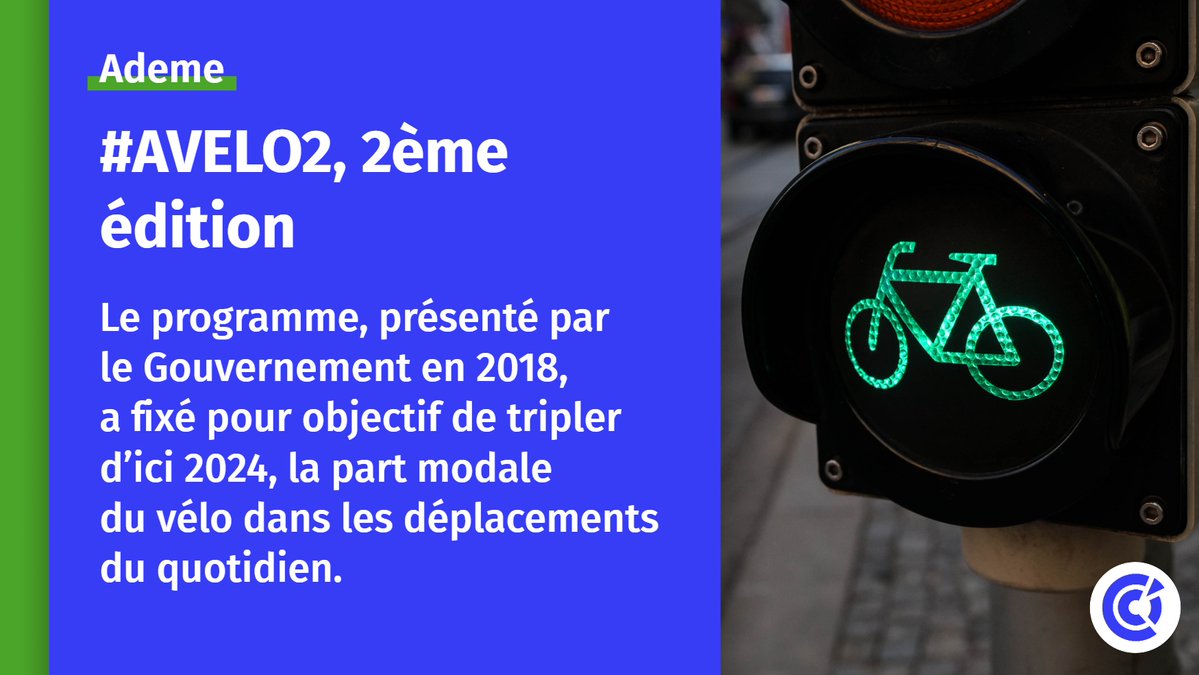 CCI_DD's tweet photo. 🌍🚲 [#MobilitéDurable]  : @barbarapompili et @Djebbari_JB lancent la 2⃣ème édition de l’appel à projets #AVELO2 pour soutenir les #territoires peu denses dans la construction de leur “politique cyclable”. + d’infos 👉 https://t.co/3gK280QxCD @ademe https://t.co/QyUiYRT2l6