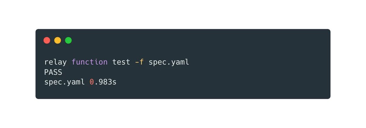 Transforming webhooks? Relay CLI now supports testing it from your local machine in  an automated fashion.

🏃 Get started with Webhook Relay: buff.ly/3zBMRSu
💻 Function testing: buff.ly/3tsvrbF
#serverless #webhooks #LUA #Cryptos
