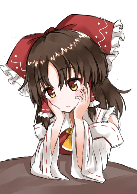 魔理沙がいないときの霊夢 