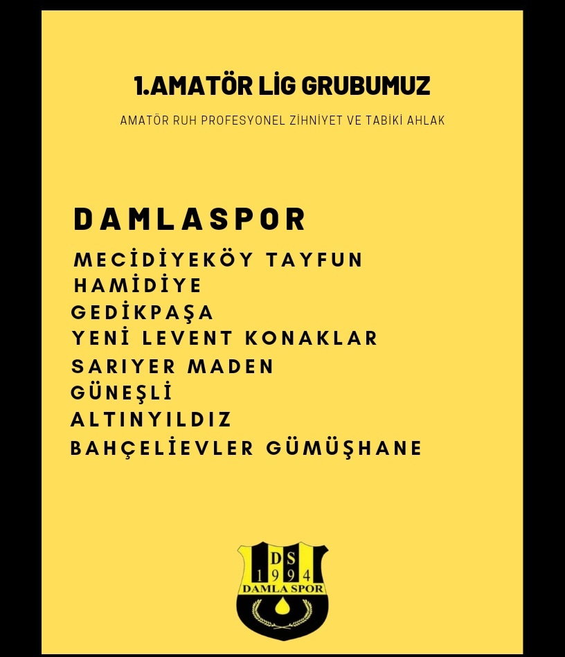 2021-2022 Sezonunda Liderlik mücadelesi verecek olan A Takımımıza Şampiyonluk yolunda kazasız belasız başarılı bir sezon dileriz...