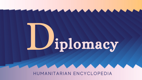 The spotlight of this week's edition of "Concepts &amp; Communities", our <a href="/HumanEncyclo/">Humanitarian Encyclo</a> newsletter, is on #Diplomacy. Learn more about some challenging dilemmas humanitarians face when it comes to this concept: humanitarianencyclopedia.org/news/32