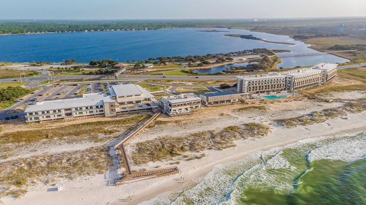 Wary of disasters past and future, <a href="/SasakiDesign/">Sasaki</a>'s plans for the Gulf Coast of Alabama ravaged by the Deepwater Horizon oil spill a decade ago aim to rebuild an ecological economic engine with added sensitivity to area's flora and fauna. bit.ly/ROLLTIDELAM